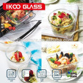 New sale borosilicate airtight glass bakeware with lids